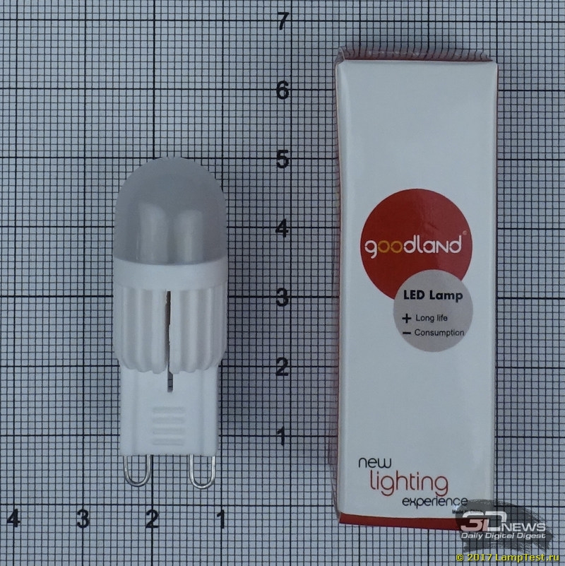 Goodland Ceramic G9 5W Dimmable