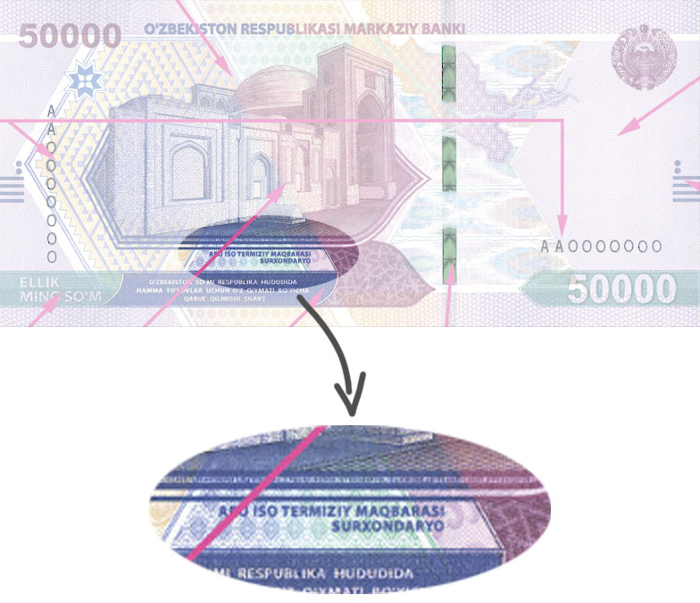 На банкноте Узбекистана нашли ошибку