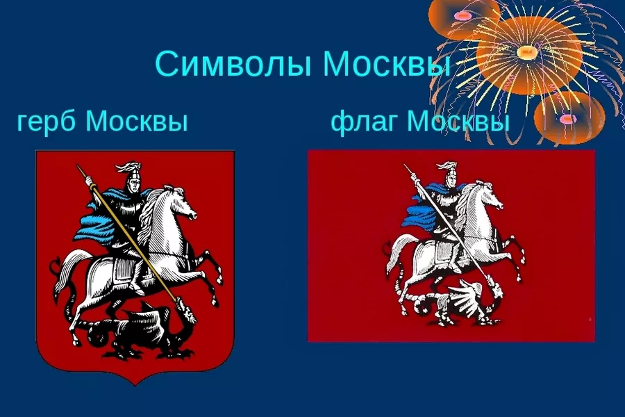 Герб москвы рисунок 2 класс