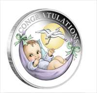 Изображение монеты «Новорожденный»