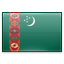 Флаг Туркменистан