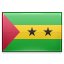 Флаг Африканские государства Сан-Томе и Принсипи.